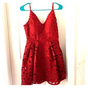 Red Cocktail dress
